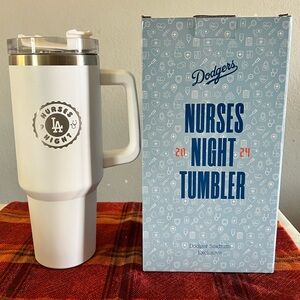 Dodgers Nurses Night Tumbler 2024 NIB